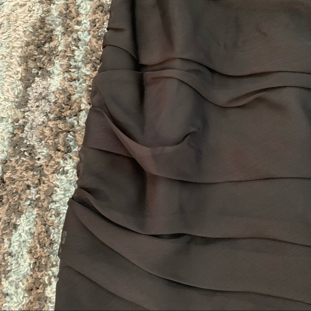 NWT Monique Lhuillier ‘Cationic’ Ruched Dress - Picture 7 of 11
